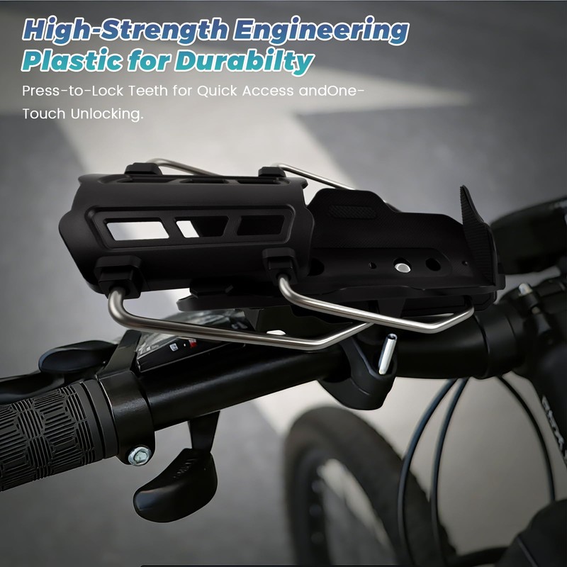PAPAcroscoma Adaptive Cycling Bottle Holder, Motorcycle Bike Water Bottle Holder