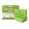 Nichalous Tea Tree Oil Soap, Tea Tree Relief Soap Bar,