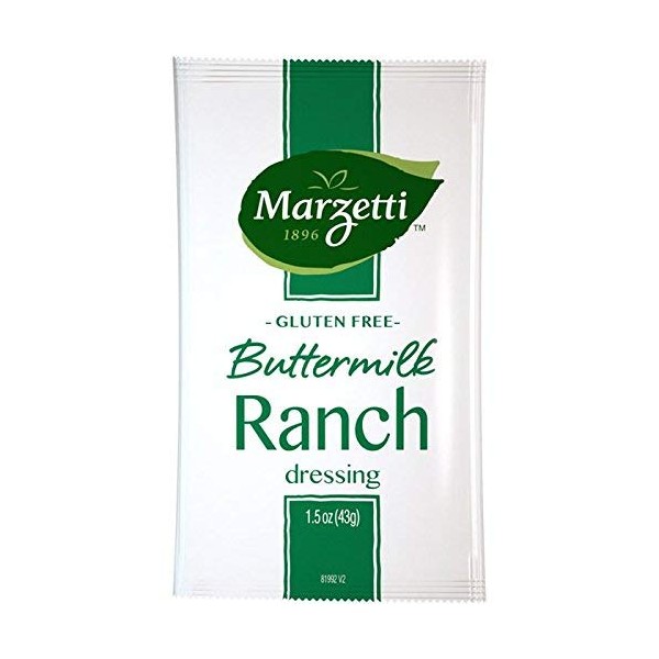 Marzetti Dressing Buttermilk Ranch, 1.5 Ounce (Pack of 25)