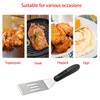 Slotted Mini Metal Spatula Turner for Cast Iron Skillet -