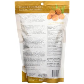 Ecoideas Organic Tigernuts, Whole, 454g