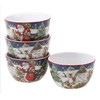 Certified International Magic Of Christmas Santa 16pc Dinnerware Set, Service