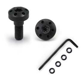 Cool Hand Customized Screws for Browning Hi Power, 2 Stainless Steel Screws, 2 O Rings, T10 Torx Key, Black, SHP-1-B