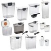 Progressive ProKeeper Baker's Airtight Kitchen Storage Canister Container Set for