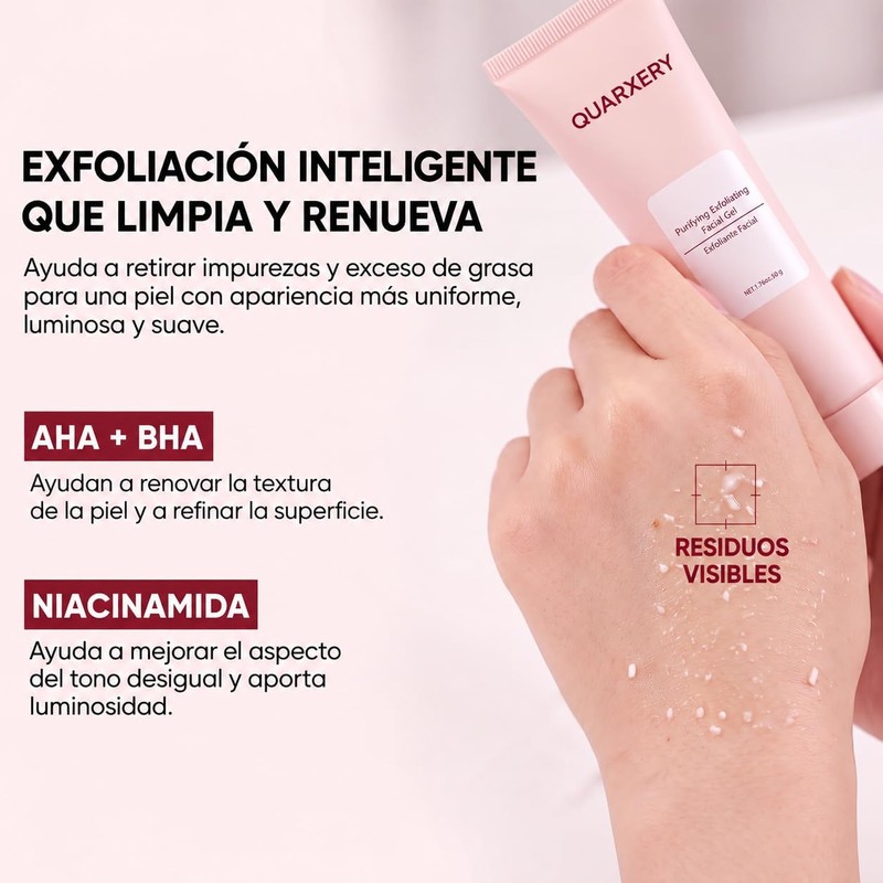 QUARXERY Gel Exfoliante Purificante