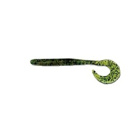 Manns Hard Nose Worm 6", Green Pumkin Purple