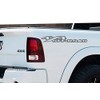 2 x Dark Grey 4X4 Off Road Outline Single Color
