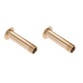 1/2"and 3/4" Brass Fountain Nozzle Column Water Fountain Nozzle Sprinkler Spray Head for Garden Pond Bring Beautiful Visual Effects