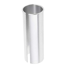 cyclingcolors Adapter 27.2 mm sleeve reduction sleeve saddle Shim saddle post bicycle aluminium racing bike MTB vintage silver reducer (27.2 mm > 29.2 mm)