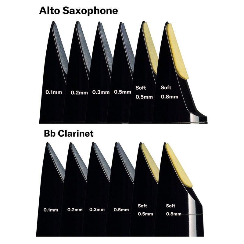 Yamaha Mouthpiece Patch, M Size, 0.01 inch (0.2 mm), MPPA3M2,