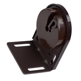 Gabearly Cordless Bracket Used to Replace Indoor and Outdoor Curtains, Outdoor Sunshade and Accessories of Sunshade (Brown)