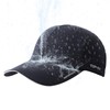 Oversized XL XXL Waterproof All Weather Performance Running Cap Recycled