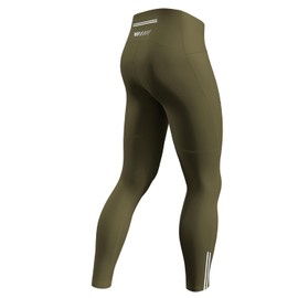 Lo.gas Mens Cycling Pants,4D Padded Road Bike Bicycle Tights Outdoor Biking Leggings with Pockets Green-2024 M