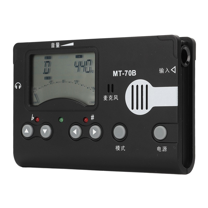 MT 70B Digital Metronome Tuner Tone Generator Guzheng Tuner with