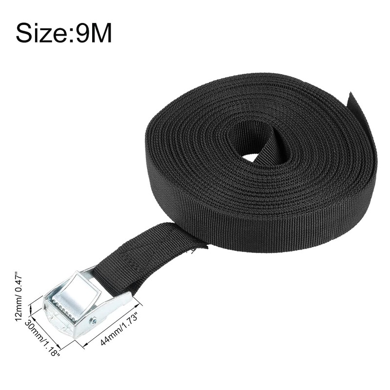 sourcing map 1 Pack Lashing Strap with Cam Buckle 9