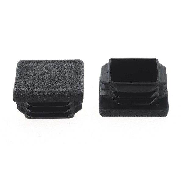 1 Inch Square Plastic Plug, End Caps for Tubing Pipe