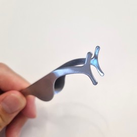 Ora Shopping Eyelash Applicator Helper Tweezers Tool Stainless Steel Round Tweezers