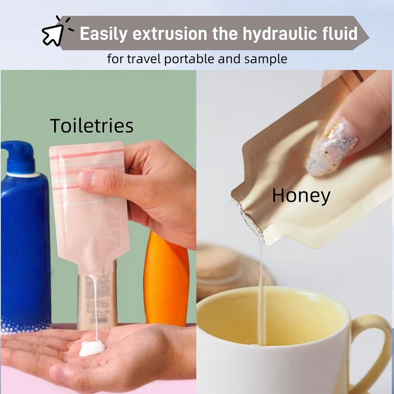 MITOB 100 Pack 1.97x4.3 inch Heat Seal Sample Mylar Packets