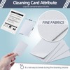 (100pcs) CR80 Cleaning Cards, Dual Side Card Reader Cleaner, POS