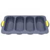 Baguette Mold 4 Grooves Silicone Soft Smooth Surface Bread Mould