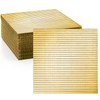 SOUJOY 36000 Pieces Mirror Mosaic Tiles, Gold Self Adhesive Mirror