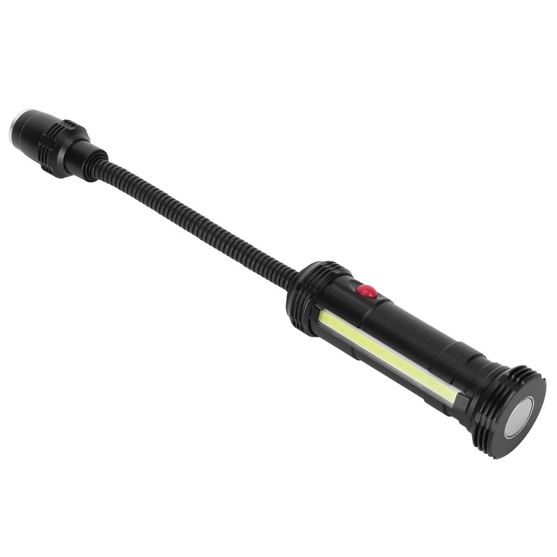 LED Zoom Machine Tool Working Light USB Charging Gooseneck Magnetic