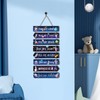 Fsahiuf Kinderzimmer Deko,Weltraum Astronaut Motivations-Wanddekoration, 28 cm x 6 cm,