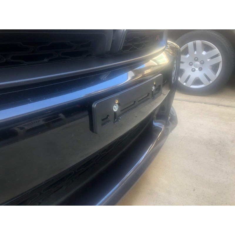 1 Front License Plate Tag Holder Mounting Adapter Bumper Kit