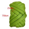 1.5kg Chunky Yarn Jumbo Tubular Yarn Soft Arm Knit Green