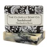 Clovelly Soap Co Natural Handmade Sandalwood Bergamot and Charcoal Soap