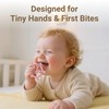 3 Packs Baby Teething Toy for 3-6 6-12 Months -