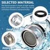 Fokmuaex 24mm Universal Faucet Aerator Adapter Set - 6 Pack