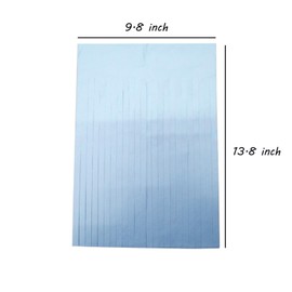 AIM & GGKK Green and Gold Tassel Garland Banner Tissue Paper Tassels for Party Suppiles Decorations,Wedding Decorations,Nursery Decor,Engagement,Football Party, DIY Kits(15PCS)