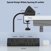 45W Fast Charging Station,Desk Clamp Power Strip,4 PD USB-C Ports,5