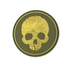 Van Os #5133 Emblem 3D Rubber Patch PVC Fingerprint Skull