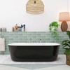 KE-JAS KEZMA - Green Handmade Ceramic Wall Tile 3 in.
