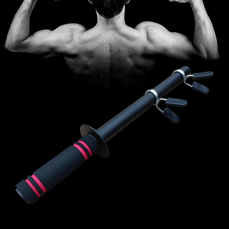 Dumbbell Bar Handle Forearm Wrist Exerciser Strength Training Heavy Duty
