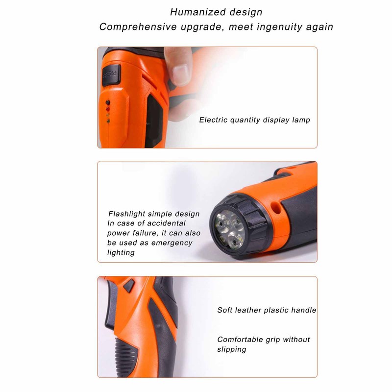 Cordless Screwdriver Multifunctional Rechargeable Electric Screwdriver Set for Assembly Furniture