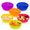 Weewooday Snack and Dip Bowls, Chips Serving Bowls Anti Soggy