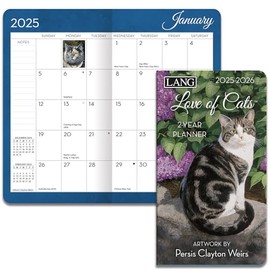 LANG Love of Cats 2025 Two Year Planner (25991071074)