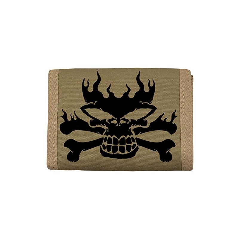 Skull Wallet, olive
