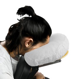 Body Linen Comfort Flannel Face Rest Covers for Massage Tables (White, 10 Pack) - Soft, Durable and Light 100% Cotton Flannel Face Cradle Covers for Professional Use