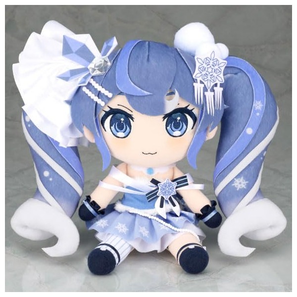 Character Vocal Series Snow Miku Plush Crystal Snow Ver.