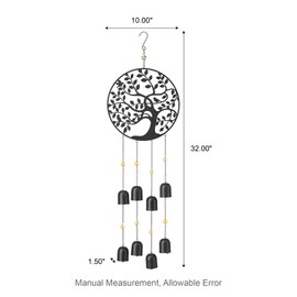 eUty 2 Pack 32" H Wind Chimes, Tree of Life Wind Chimes for Outside, Large Wind Chimes Outdoor with Bells for Decoration for Home, Garden, Patio, Backyard