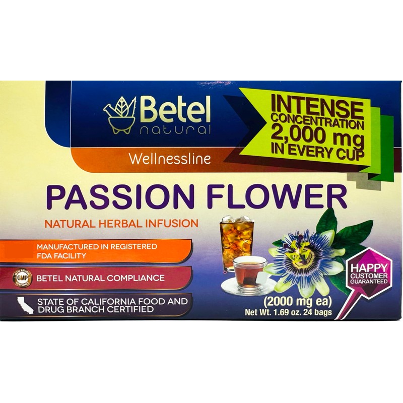 Betel Natural Premium Pasiflora (Passion Flower) Tea Relax The Day