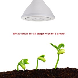 TORCHSTAR 16.5W PAR38 LED Plant Grow Light Bulb, Full Spectrum Hydroponic Lighting, Indoor Planting, Gardening, Green House, 40° Beam Angle, E26 Standard Medium Base,Pack of 2