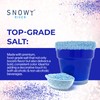 Snowy River Blue Cocktail Salt - Naturally Colored Margarita Salt,