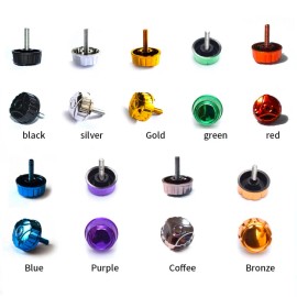 Unbranded Spinning Fishing Reel Handle Universal Screw Cap Bearing Cover Gasket Washer M3 - Green