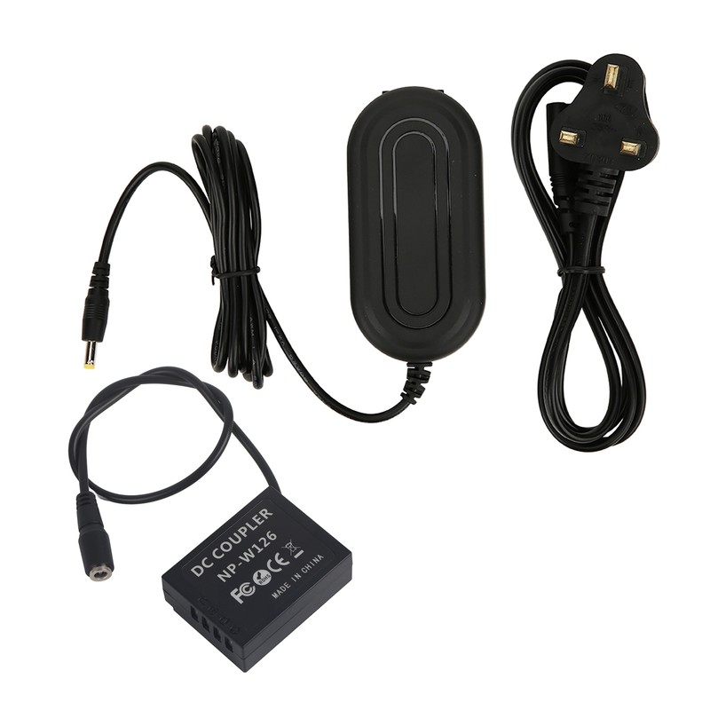NP W126 Full Decoding Dummy Battery Adapter Kit Fit for