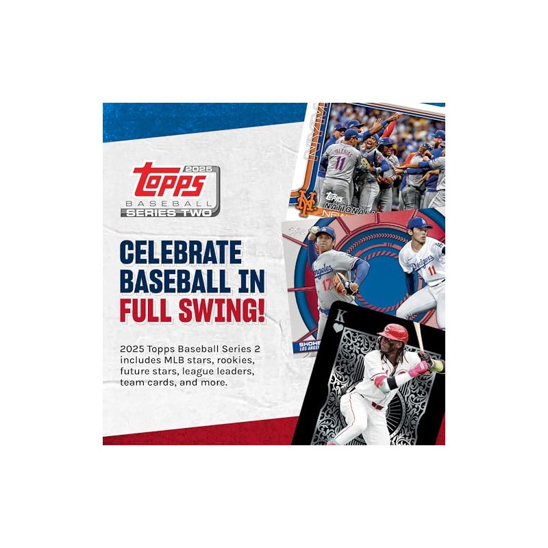 2025 Topps Baseball Series 2 - Factory Sealed - Value